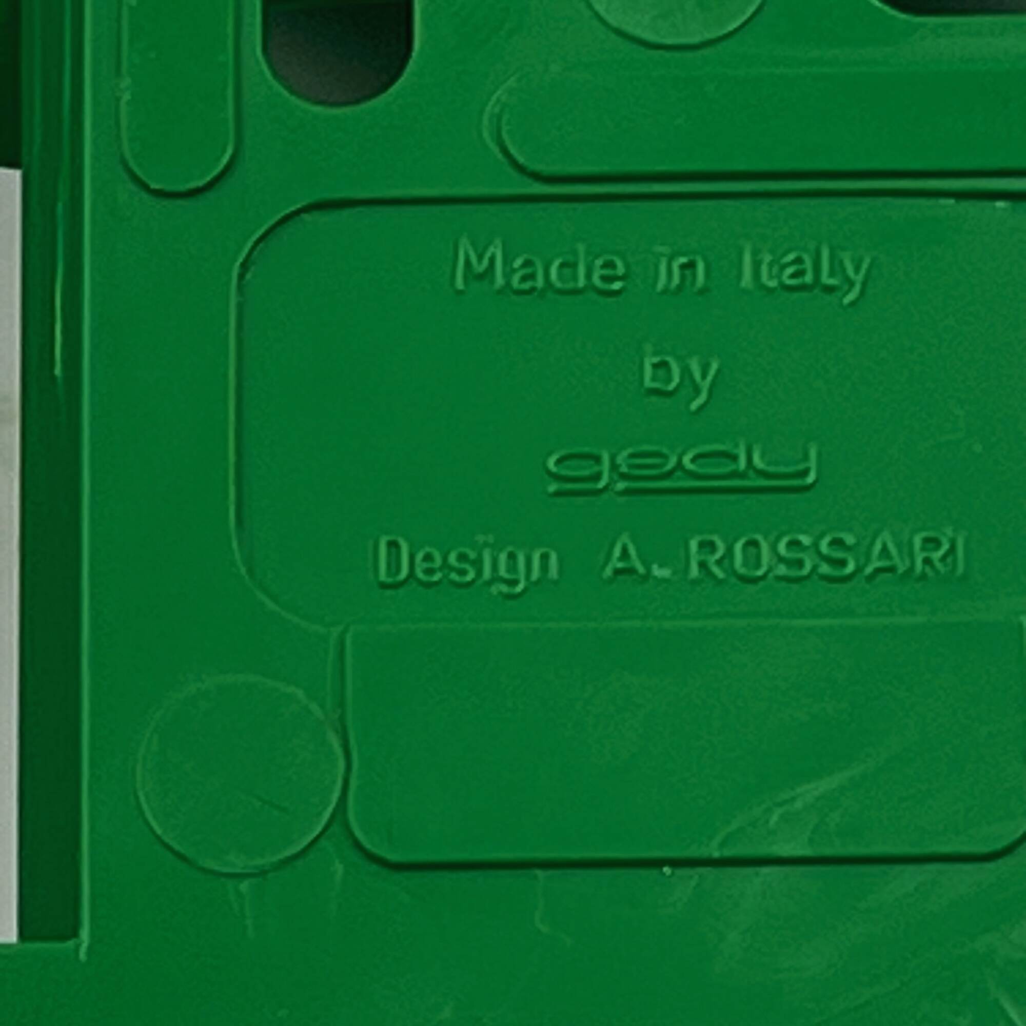 Vintage 70s Coat Hooks by Ambrogio Rossari for Gedy in Green New Old Stock