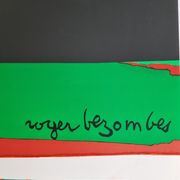 Air France poster, "Merveilles de la Terre", by Roger Bezombes, 1980
