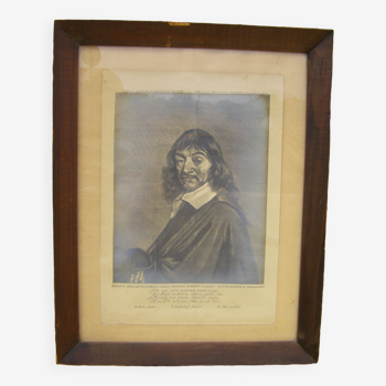 Portrait du philosophe René Descartes