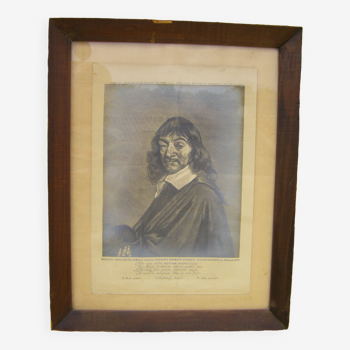 Portrait of the philosopher René Descartes