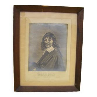 Portrait du philosophe René Descartes