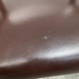 Pair of vintage Scandinavian style armchairs Natuzzi, Italy 1990s