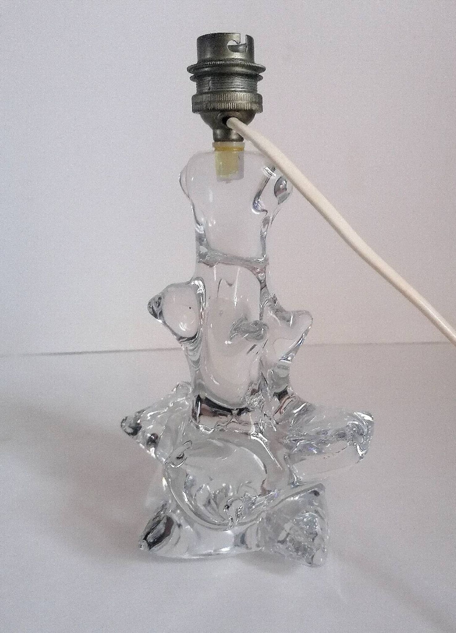 Schneider crystal lamp base