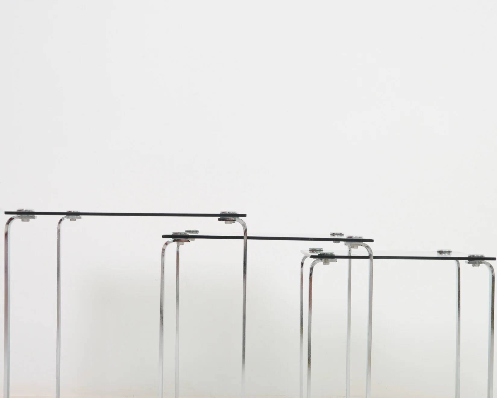 Nest tables, Roche Bobois, France, 1970