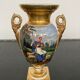 Porcelain vase XIX on pedestal Saint Jeanne