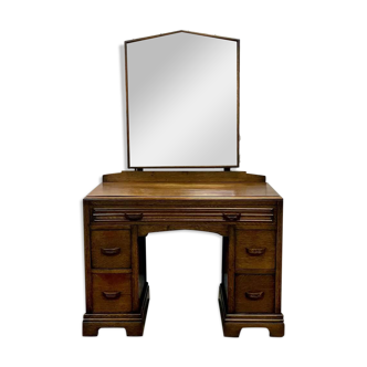 English mahogany dressing table from the early 20th century