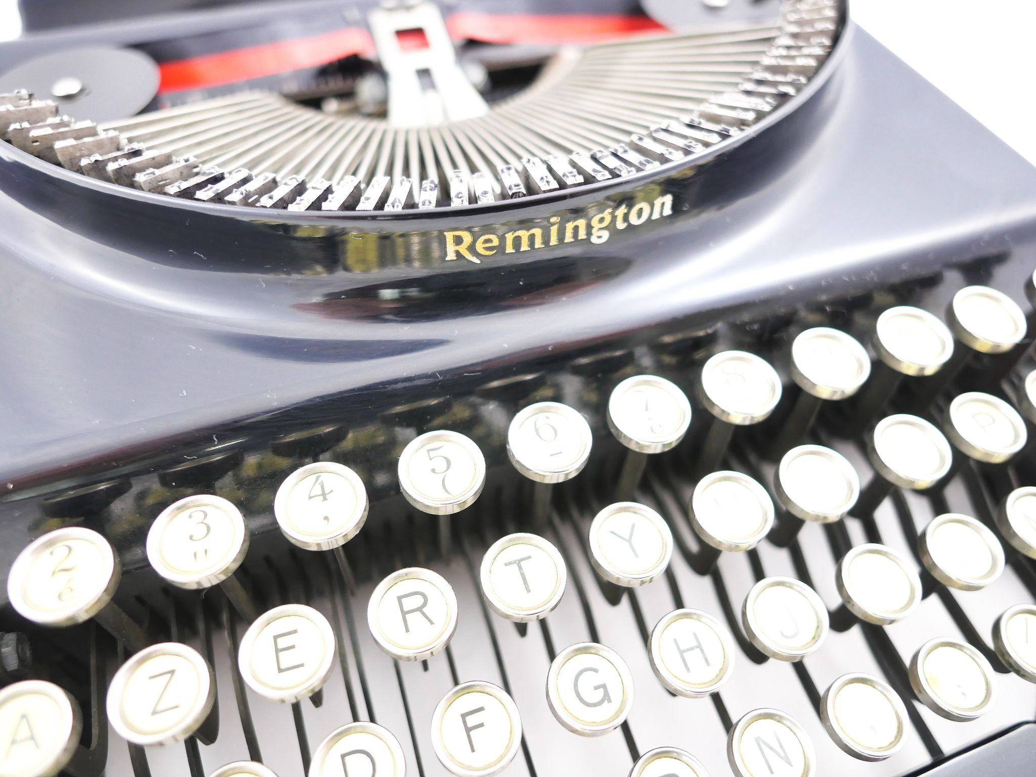 Remington 3 original usa 1930 revised typewriter with new ribbon