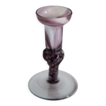 Vase artistique vintage violet milieu du siècle