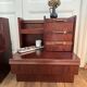 Paire de chevets mid century Roche Bobois vintage avec éclairage intégré