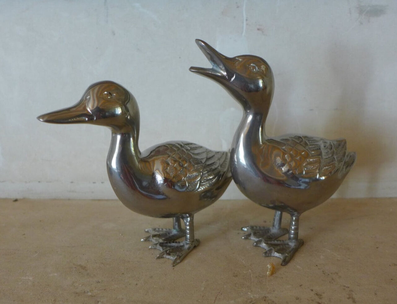 Brass ducks