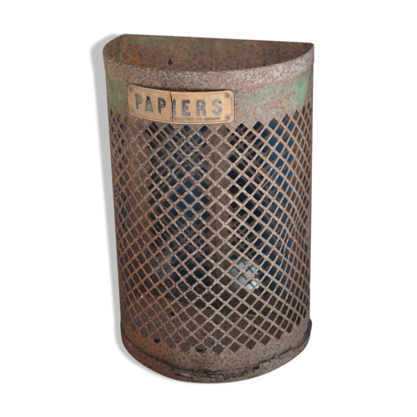 Old paper bin on rue Montrouge