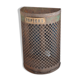 Old paper bin on rue Montrouge