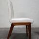 Paire de chaises scandinaves restaurées années 70