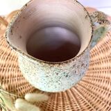 Stoneware pitcher