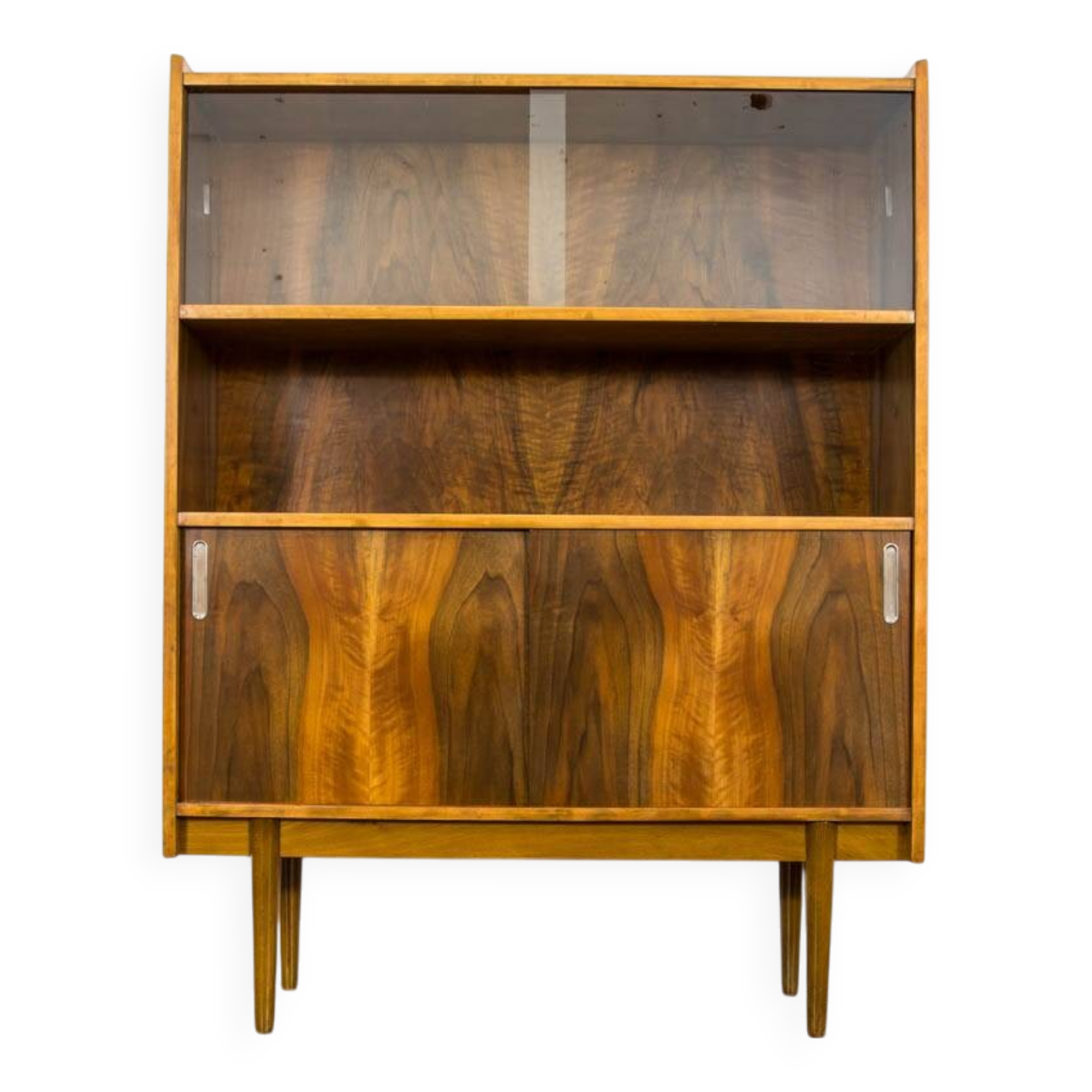 Vintage display cabinet by Bytomskie Fabryki Mebli, Poland, 1960’s