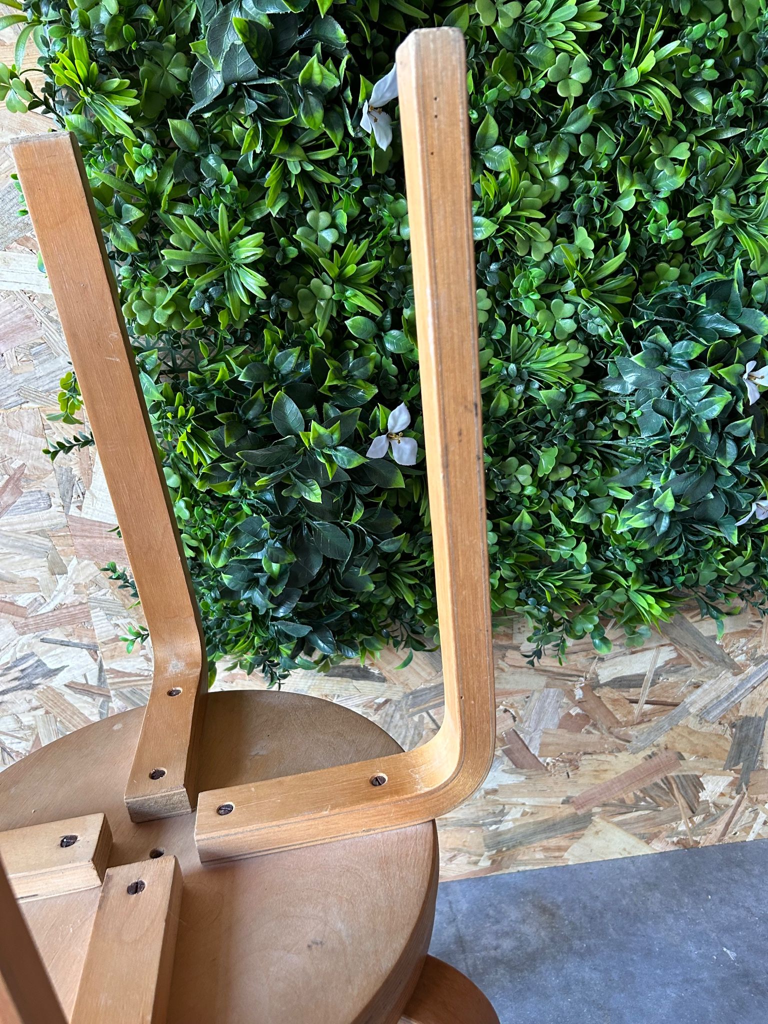pair of Aalto Artek E60 stools