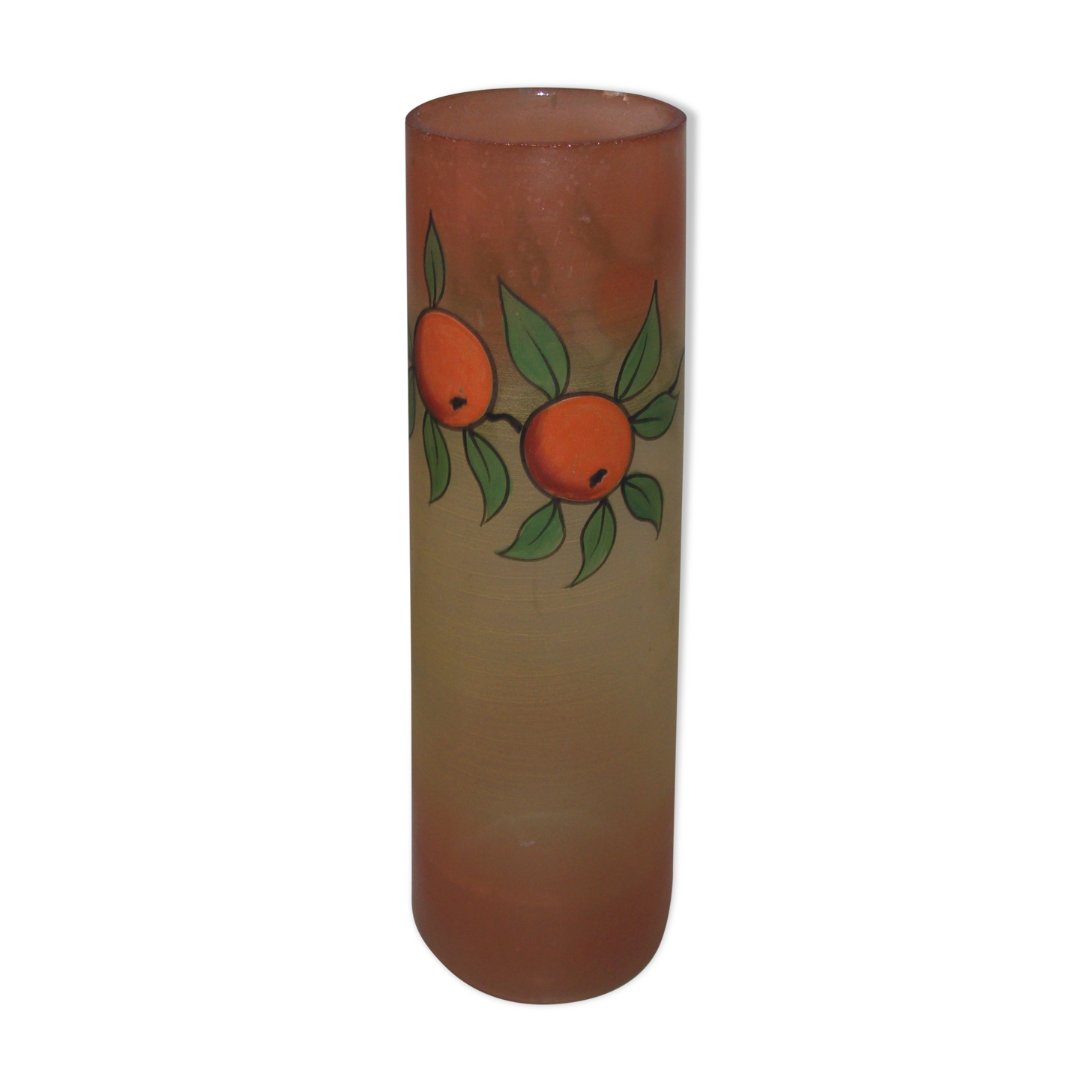 Vase made of glass paste