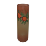 Vase made of glass paste