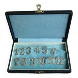 Table decoration / silverware glass markers