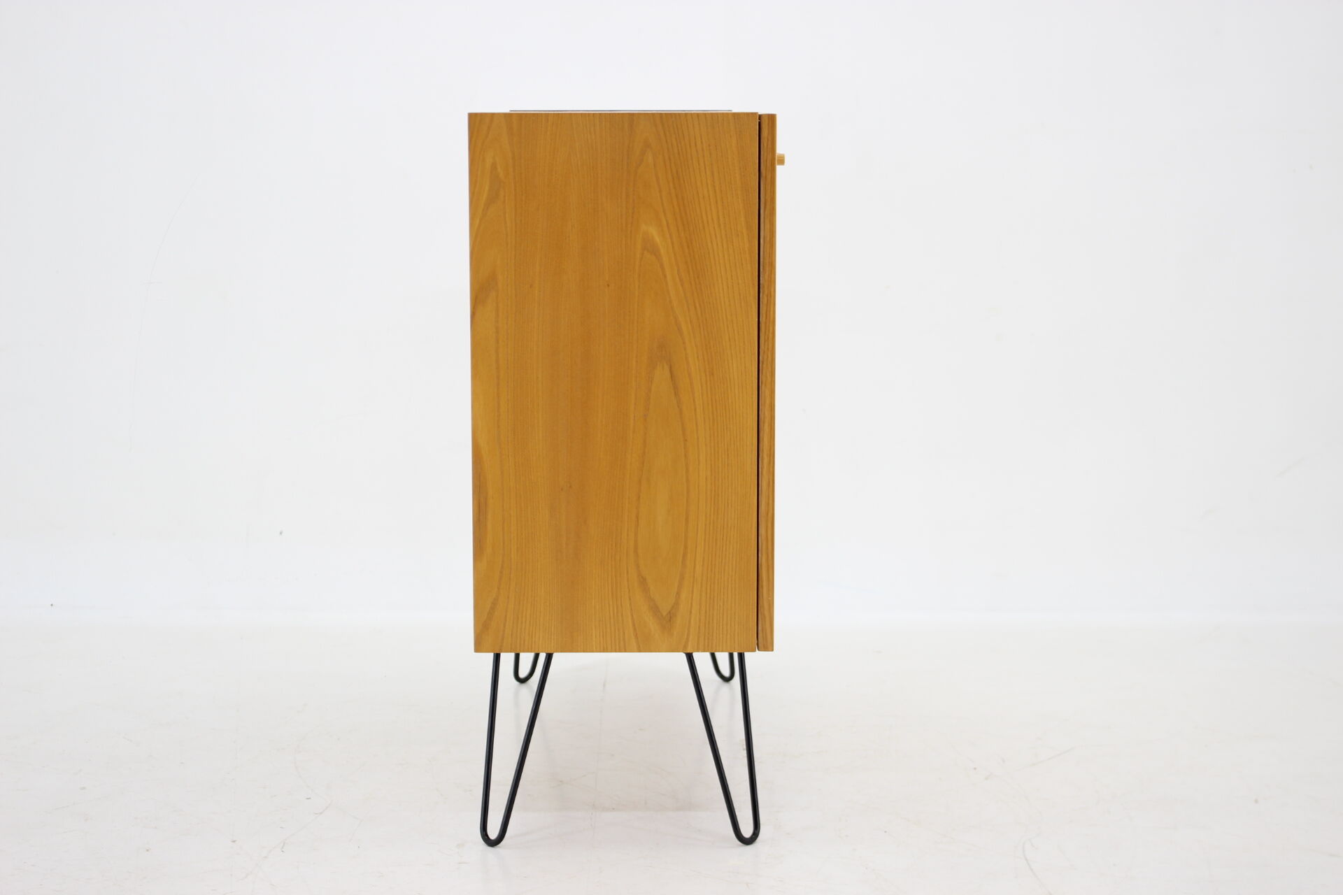 1970s Upcycled Birch Cabinet, Czechoslovakia - very good original conditon with minor signs of use -