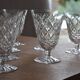 7 cut crystal wine glasses