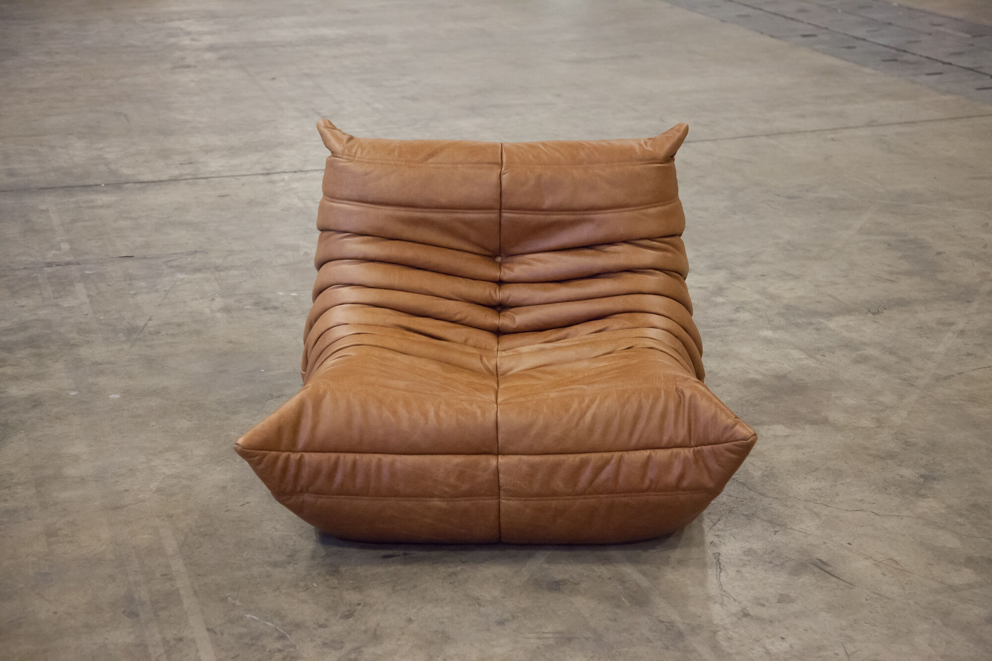 "Togo" chair leather model designed by Michel Ducaroy 1973