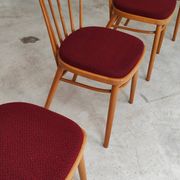 Set of 4 dining room chairs by Antonin Suman for Tatra Nabytok