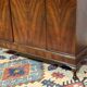 English wardrobe from the 1930s in walnut.