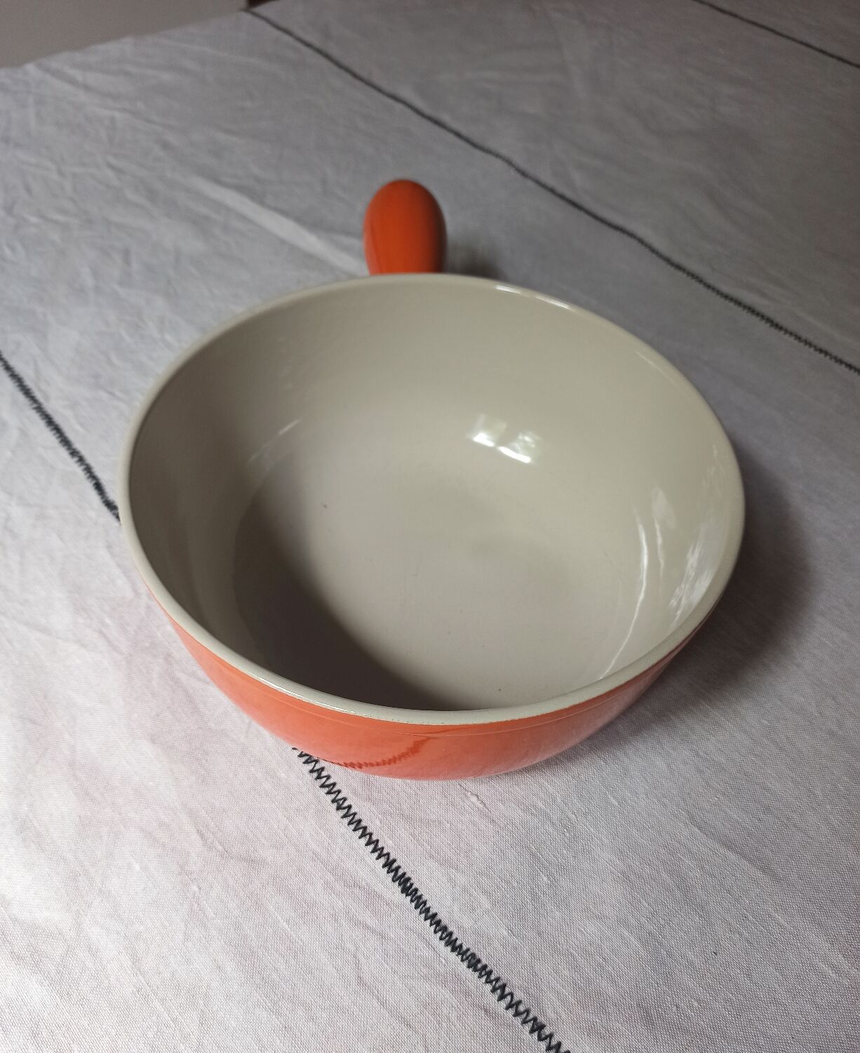 Caquelon à fondue vintage Le Creuset