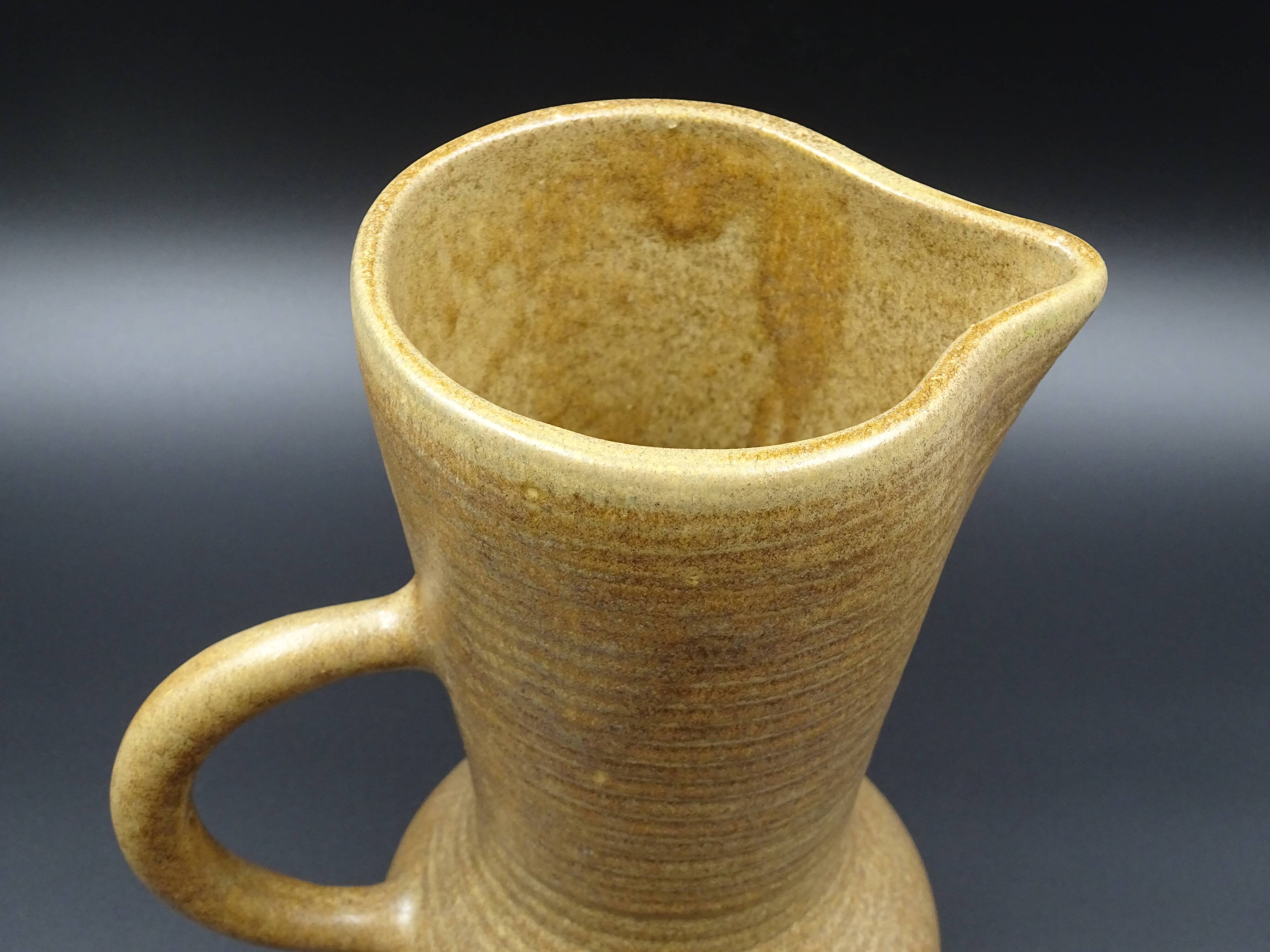 Sandstone pitcher - Digoin - Around 1970