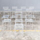 Dining Chairs by Opera Design for Ycami Italia, 1980s, Set of 6