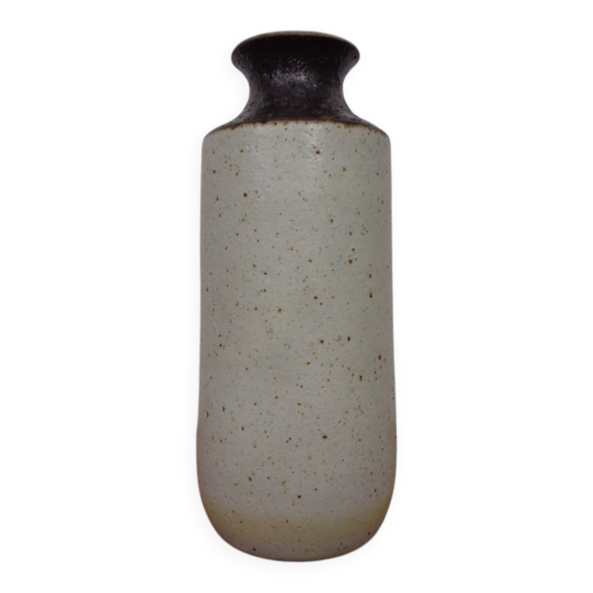 Minimalist stoneware vase by Bruno Gambone, Italy, 1970s