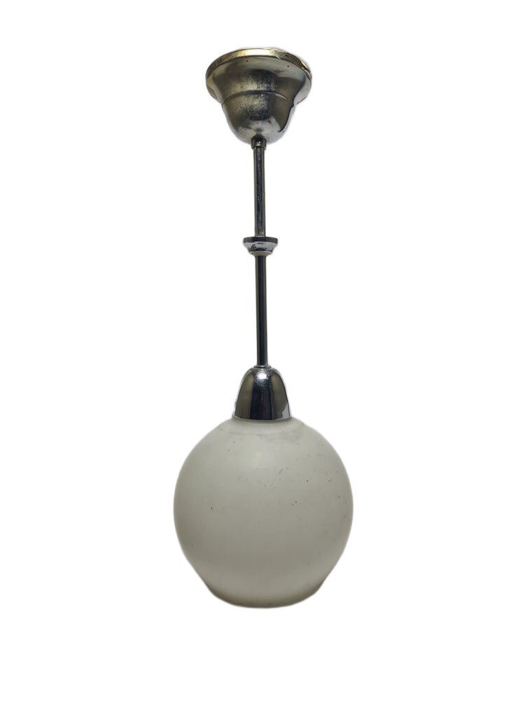 Art Deco pendant lamp, Poland, 1950s