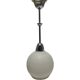 Art Deco pendant lamp, Poland, 1950s