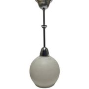 Lampe suspendue Art Déco, Pologne, années 1950