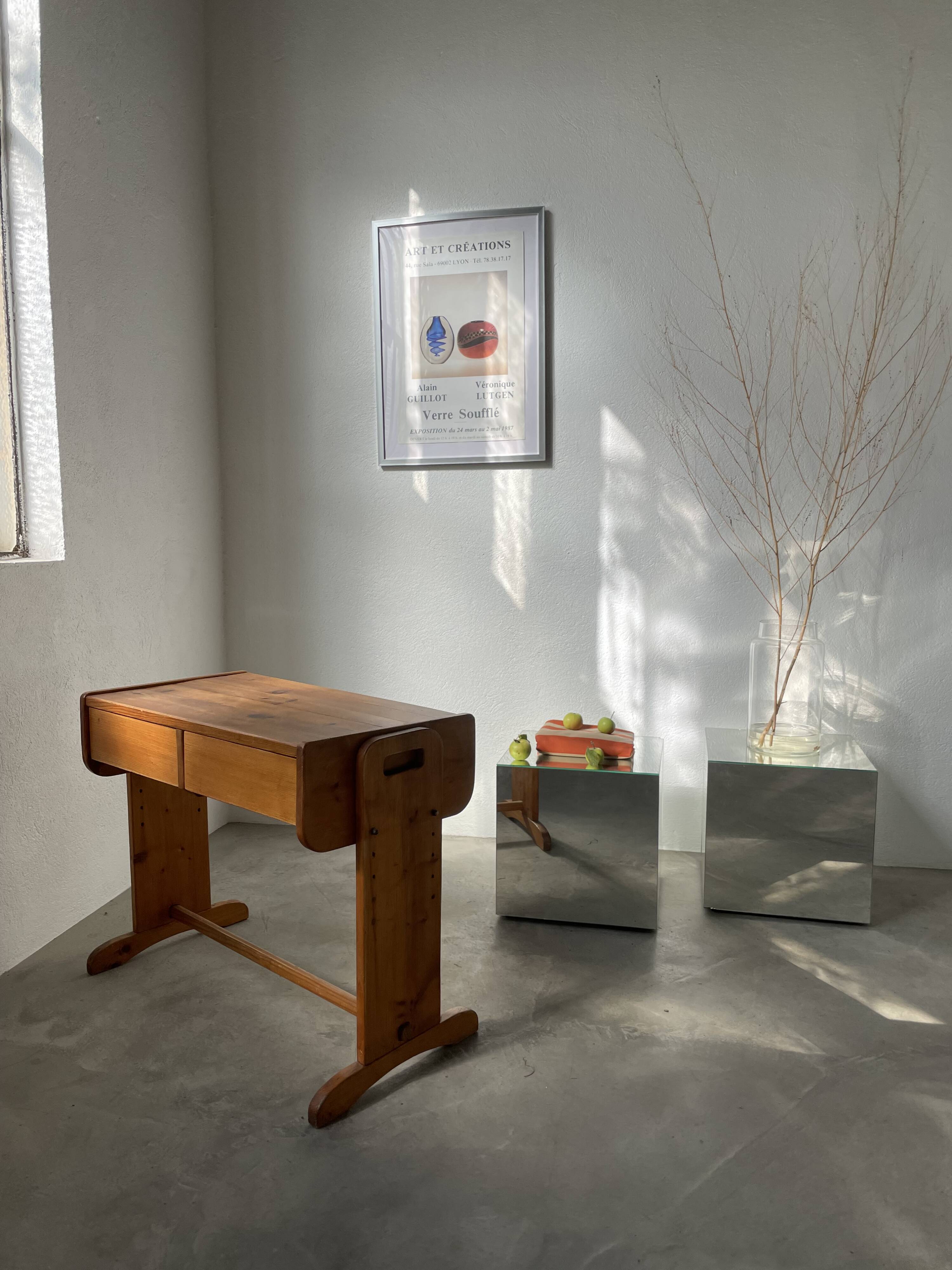 Children's pine desk from the 80s