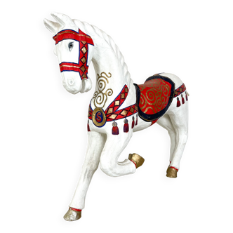 Large vintage paper mache horse