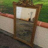 Miroir ancien doré