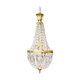 Grapevine balloon chandelier " hollywood regency " 50