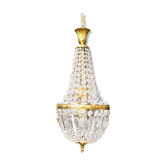 Grapevine balloon chandelier " hollywood regency " 50