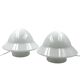 Space age Set of 2 opaline glass table Lamps, Italy 1970s