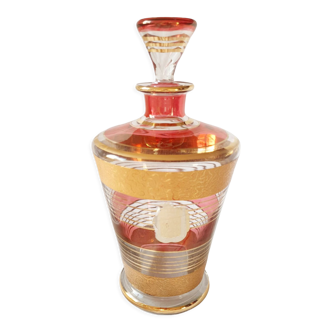 Art Deco carafe glassware of Monaco