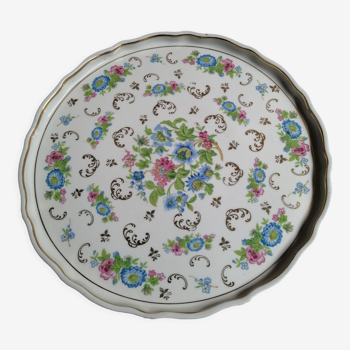 Serving dish in limoges porcelain