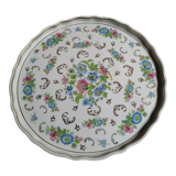 Serving dish in limoges porcelain