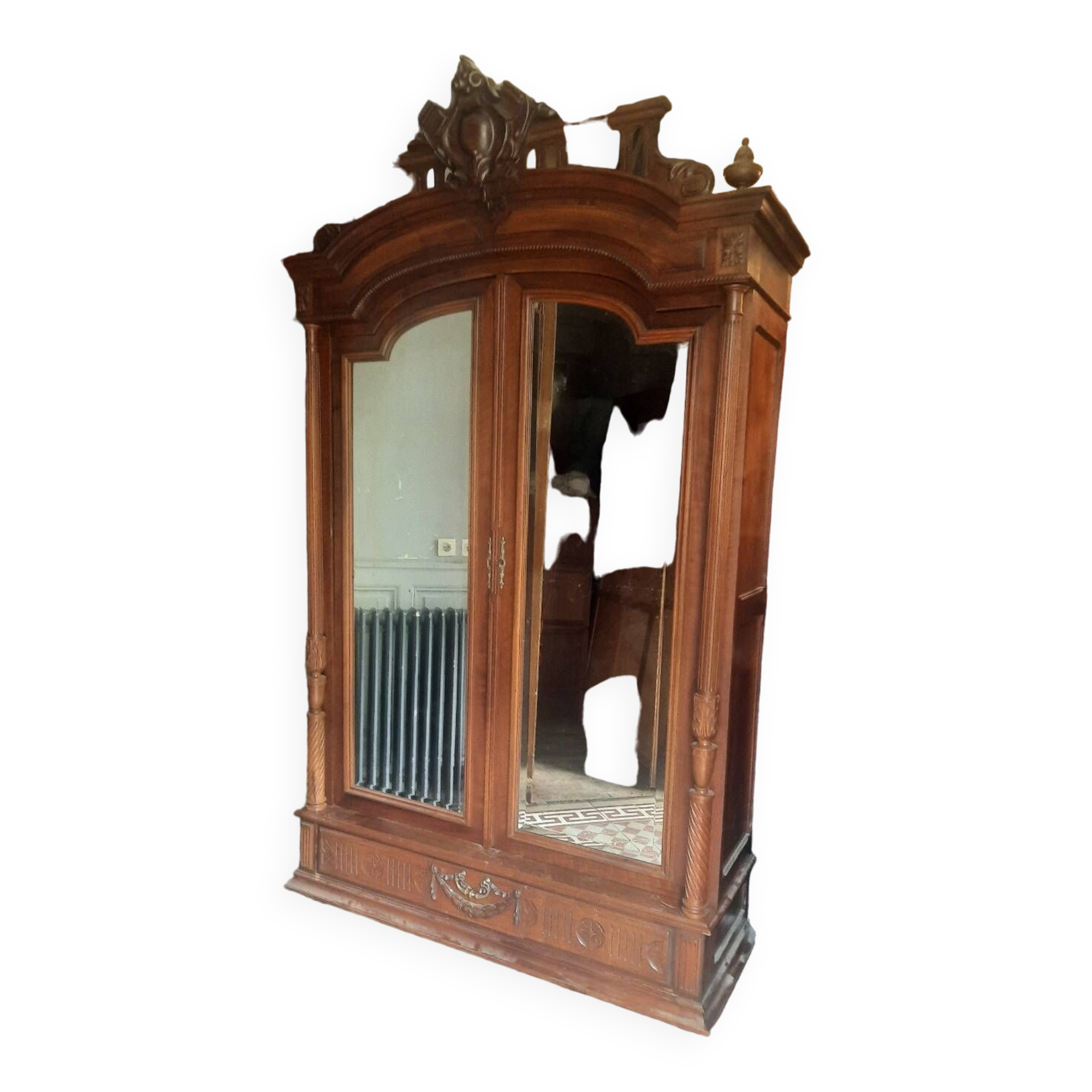 Louis XV style wardrobe