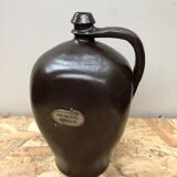 Ancienne jarre grès marron reserve maison made in france vintage