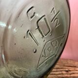 10L green blue demijohn