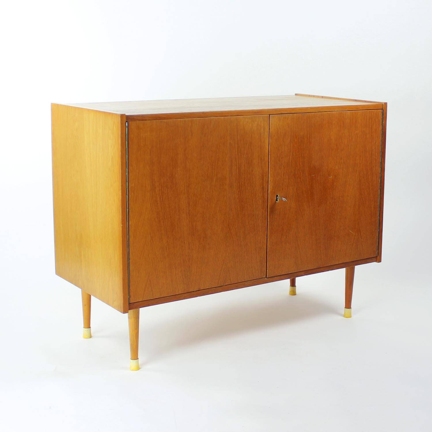 Vintage Sideboard In Beech, Czechoslovakia 1960s
