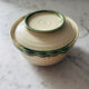Provençal butter dish in stoneware