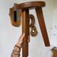 Tripod stool elm